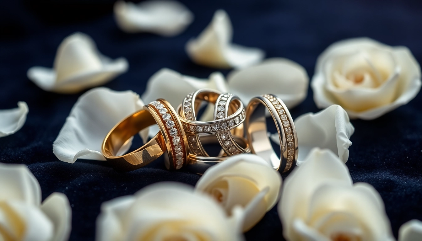 Showcasing exquisite mens wedding rings highlighting luxury design and craftsmanship.