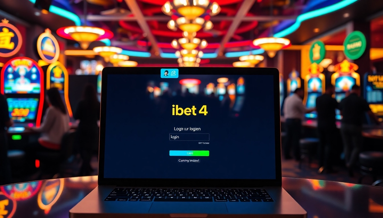 Masuk ke ibet44 login dengan tampilan menarik di kasino yang hidup.