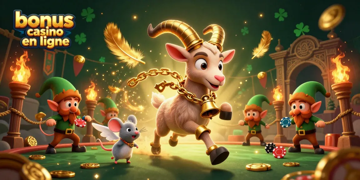 Venez découvrir le bonus casino en ligne dans un univers festif avec des personnages fascinants et des éléments captivants !