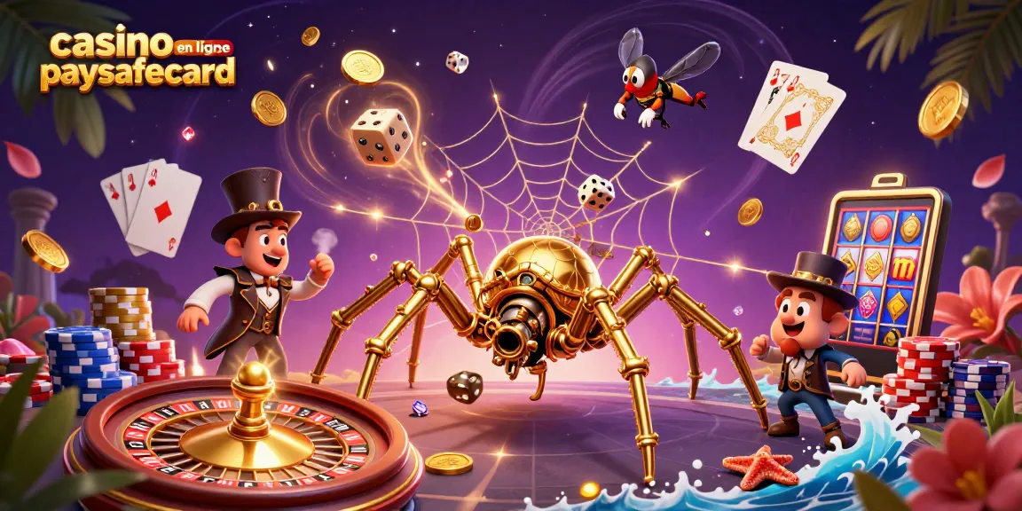 Jouez sur un casino en ligne paysafecard avec des gains et des animations captivantes.