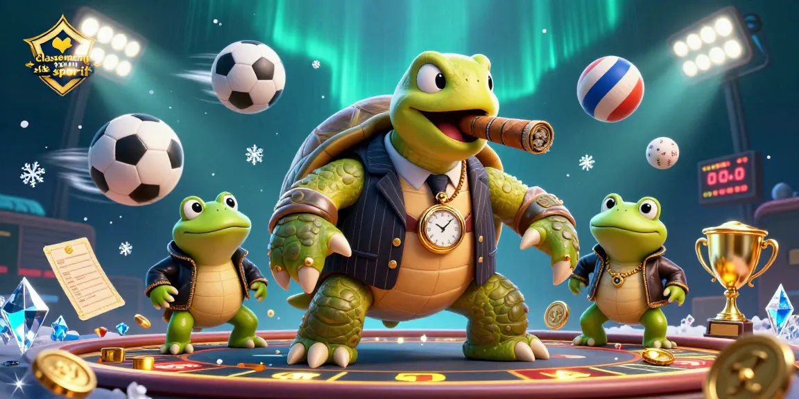 Visualisez le classement des sites de paris sportifs avec une illustration de casino dynamique.