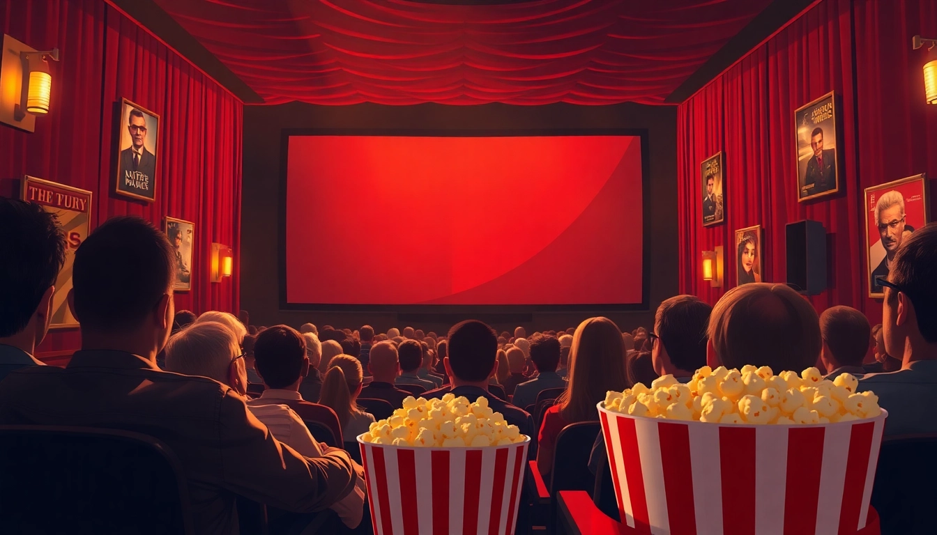ดูหนังใหม่ชนโรงในโรงภาพยนตร์ที่เต็มไปด้วยความตื่นเต้น