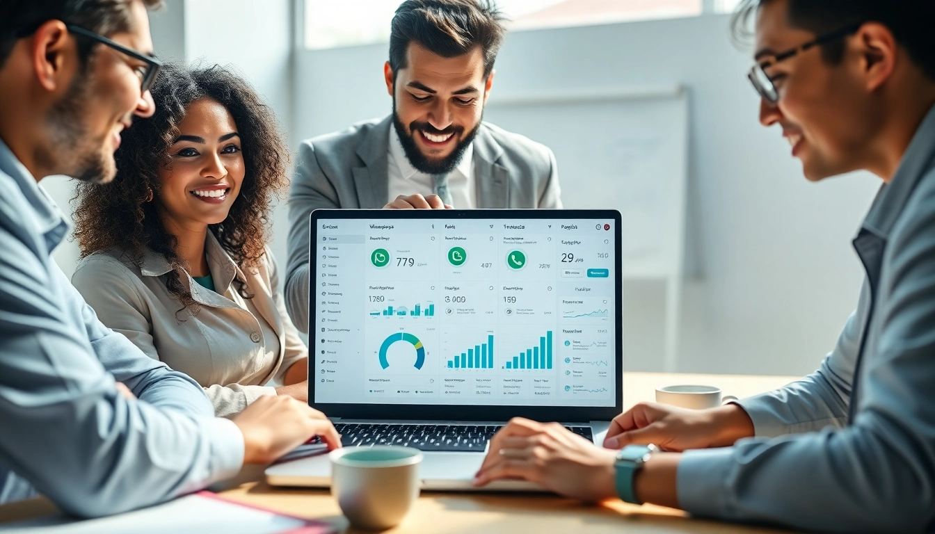 Collaborating team effectively using WhatsApp Business CRM for business growth.