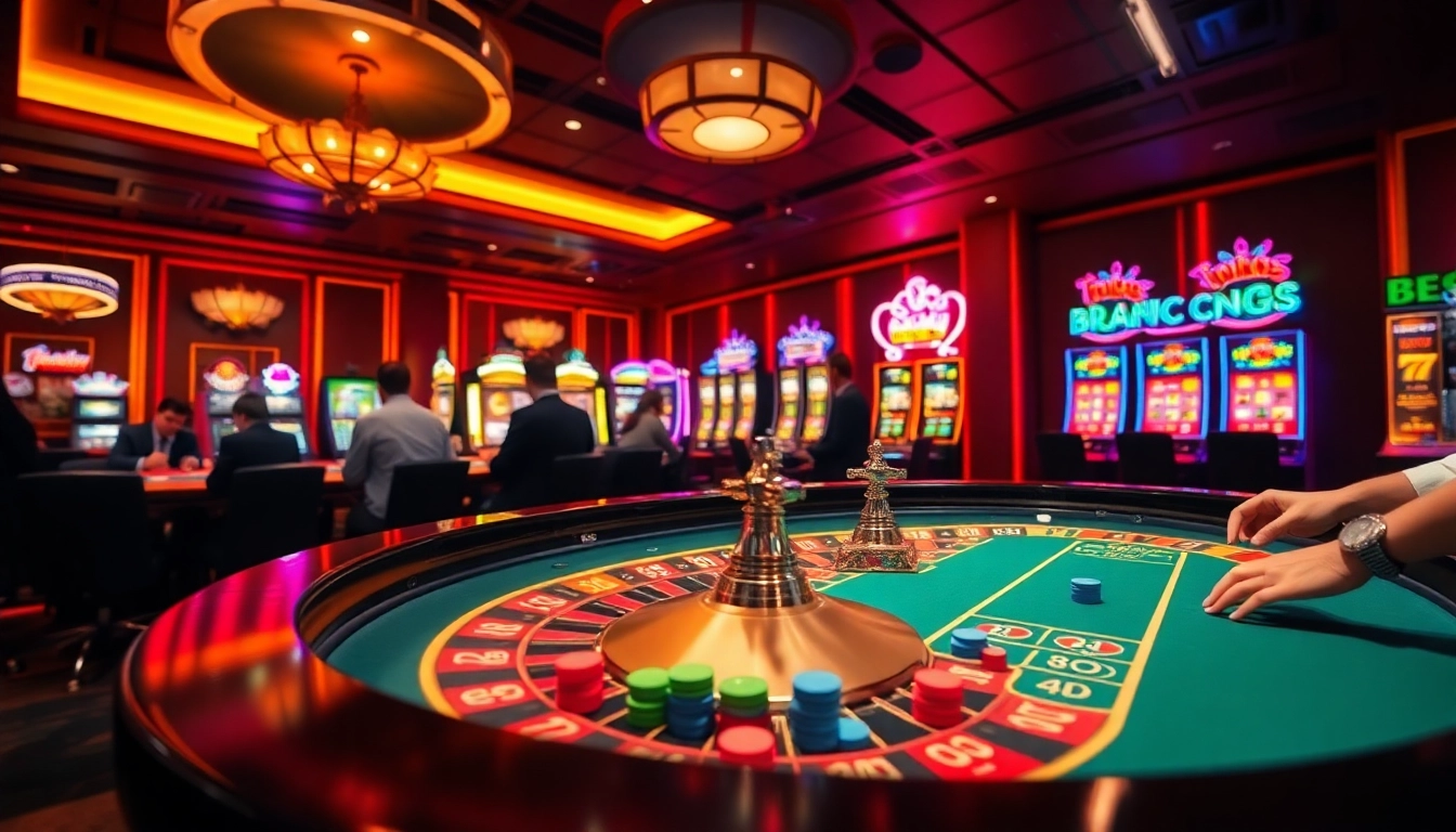 Taiwannow.org/tw/about mengungkap keasyikan bermain di kasino dengan tabel roulette yang ramai.