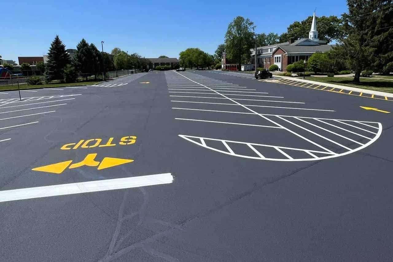 Parking Lot Striping Flowood MS – Improve Safety & Traffic Flow