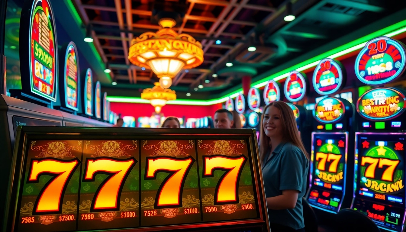 Experience the thrill of slot 777 machines with vibrant designs and engaging gameplay.