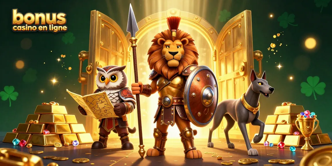 Profitez de l'expérience bonus casino en ligne avec une scène riche en trésors et stratégies