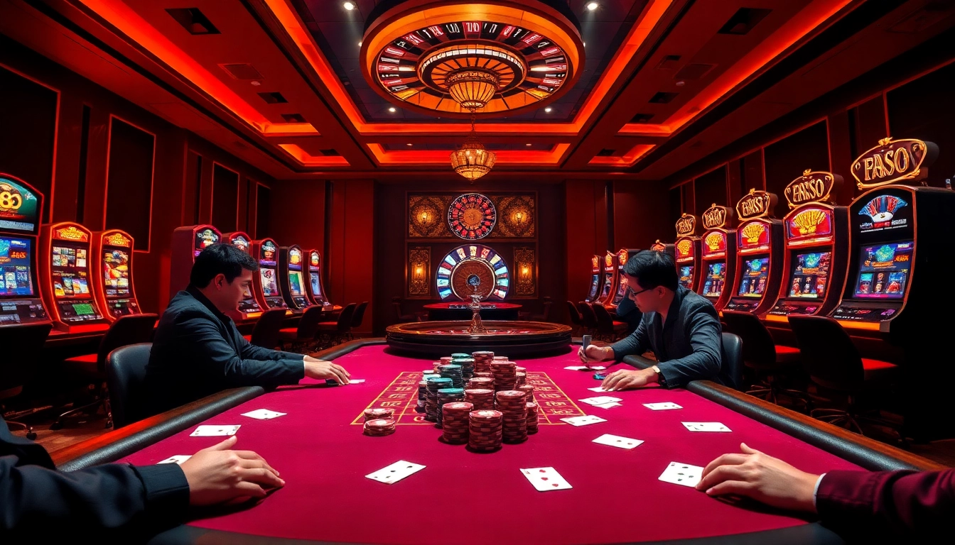 Engage with thrilling poker and roulette games at nh88 for an unforgettable gambling experience.
