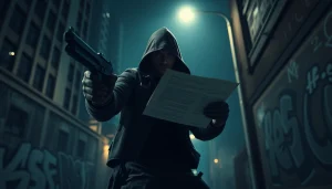 Explore the gripping narrative of Contracts and Bullets, featuring a tactical assassin in action.