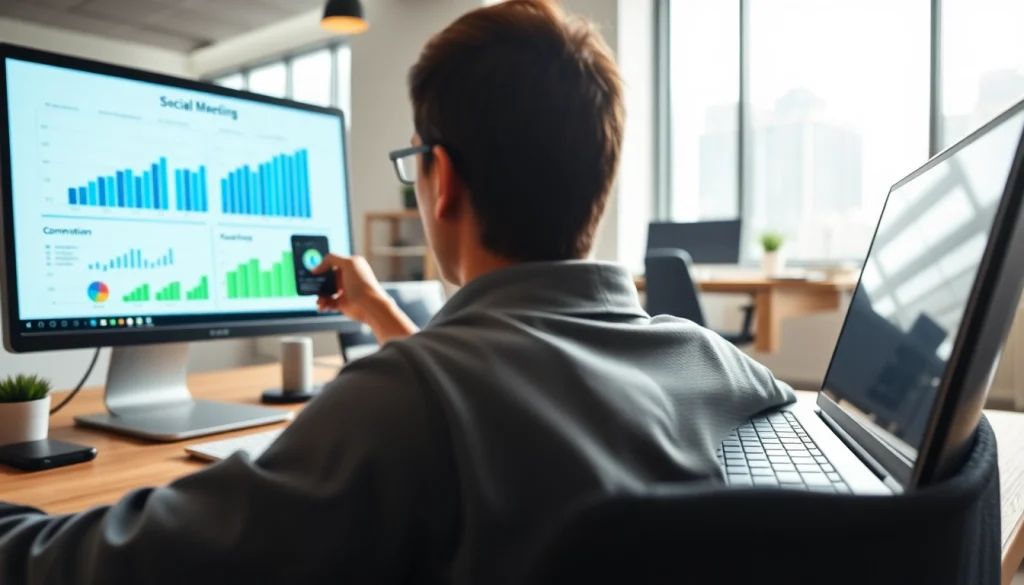 Boost engagement effectively with facebook smm panel services in a modern digital workspace.