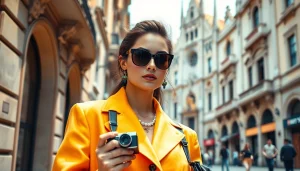 Book fotografico Milano: Ritratto professionale di moda in una scenografia milanese vibrante.