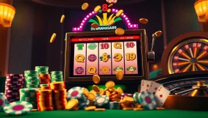 Rasakan kemenangan mendebarkan saat login slot DEWANAGA89 dengan visual kasino yang menarik.