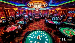 Engaging players at a casino represented by https://f168.today/ showcasing thrilling roulette and poker experiences.