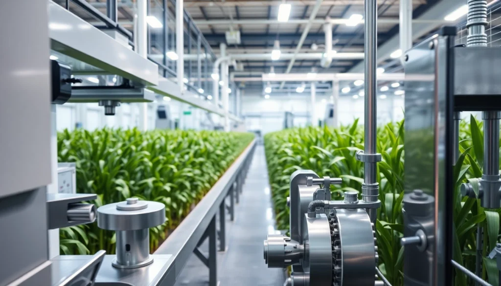 Explore the production process inside a sweetener factory, highlighting advanced machinery.