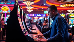 Menang besar dengan slot deposit 1k di kasino kelas dunia yang berkilau.