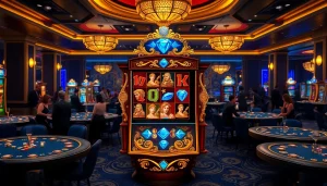 Rasakan sensasi Olympus 1000 di kasino mewah dengan suasana permainan yang hidup.