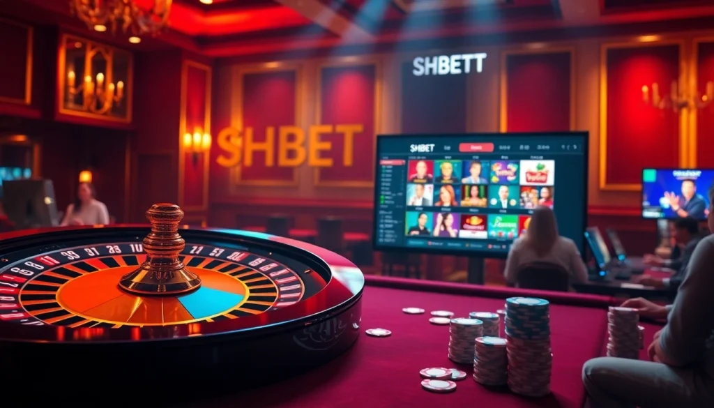 Experience the exciting world of SHBET online casino with vibrant gameplay and engaging elements.