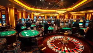 Vivez l'excitation au meilleur casino en ligne 2026 avec des tables de roulette et de poker animées.