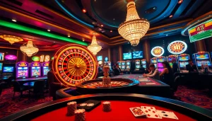 Vivez l'excitation du meilleur casino en ligne 2026 avec des jeux luxueux, des jetons de poker et des tables de casino vibrantes.
