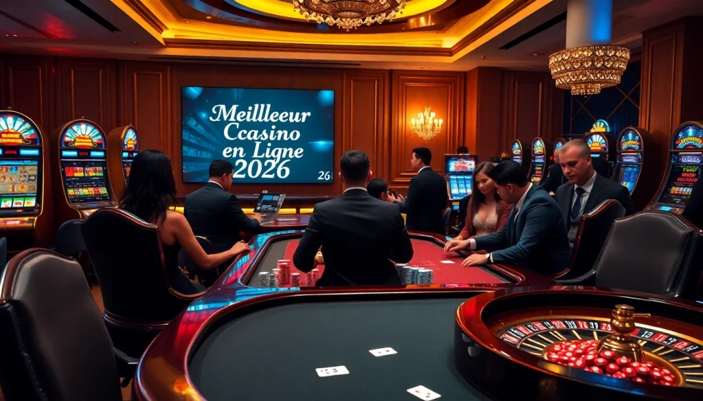 Vivez l'excitation au meilleur casino en ligne 2026 avec des jeux dynamiques et des croupiers professionnels.