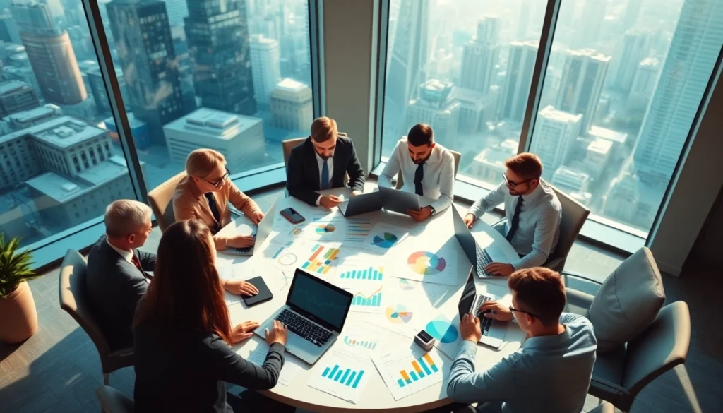 Analyze competitive intelligence faqs through a professional strategy meeting scene.