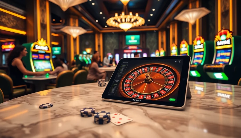 Découvrez le frisson du meilleur casino en ligne 2026 avec des jeux vibrants, des cartes et des machines à sous dans un cadre élégant.