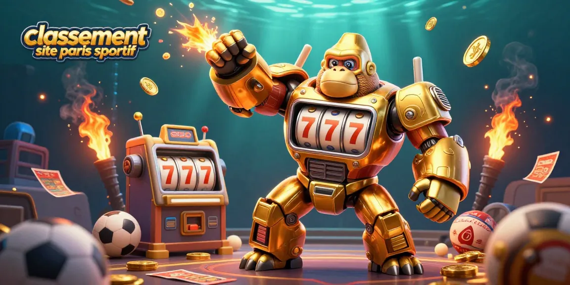 Visitez le classement site paris sportif avec des personnages animés en 3D et des éléments de jeu captivants.